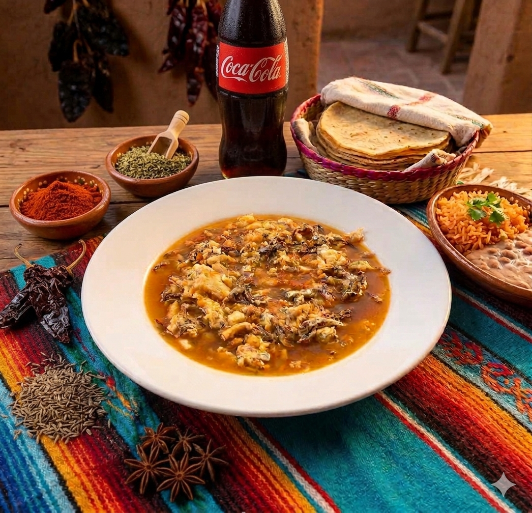 Fresh lunch at las MOrenitas Restaurant
